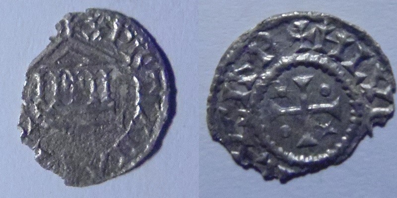 Denarius-From-Louis-The-Pious,-Fresh-From-The-Field!