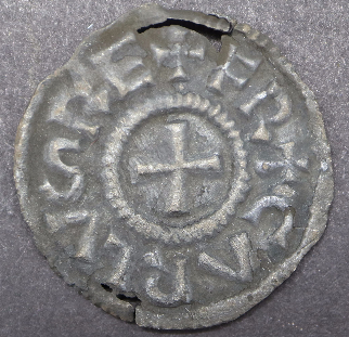 Denarius-From-Louis-The-Pious,-Diamond-Variant