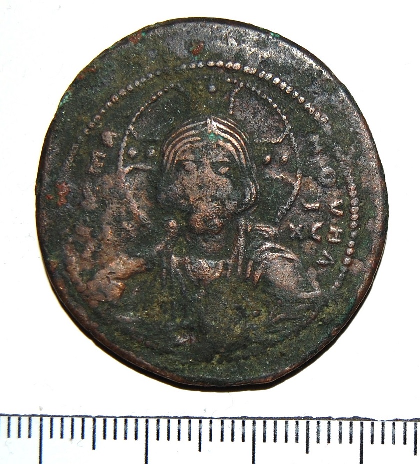 Basil-II-And-Constantine-VIII,-Ae-Anonymous-Follis.-976-1028-Ad.