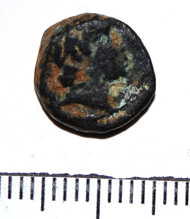 Nummus-Minimus-4th/5th-Century-Ad,-Victory-With-Captive?