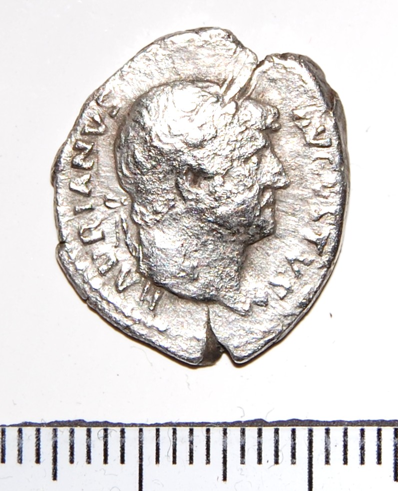 Denarius-Of-Hadrianus,-Struck:-Ad-132-134
