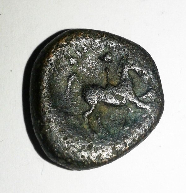 Greek-Or-Celtic-Bronze-Coin