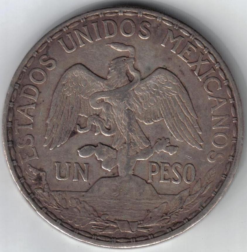Mexican-Pesos-Of-1910-14