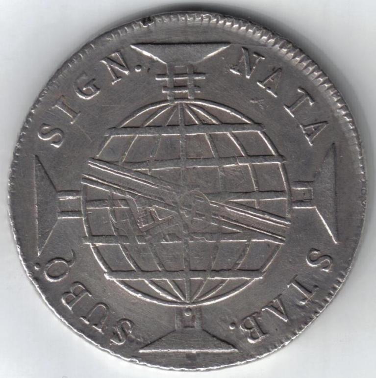 Brazilian-960-Reis:-Struck-Over-A-Colonial-8-Reales
