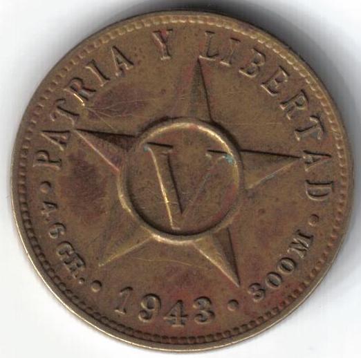 Question-About-1943-Cuban-5-Centavos