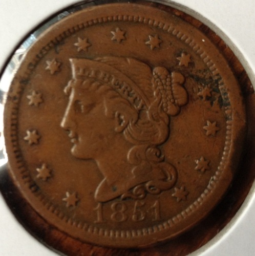 Net-Grade-Of-This-Slightly-Corroded-1851-Cent