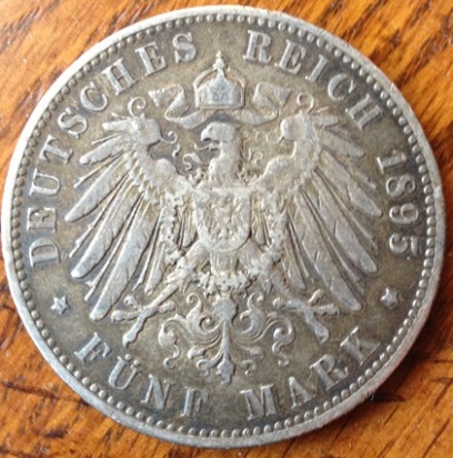 Germany-Saxony-5-Mark-Coin--How-Would-You-Grade-It?