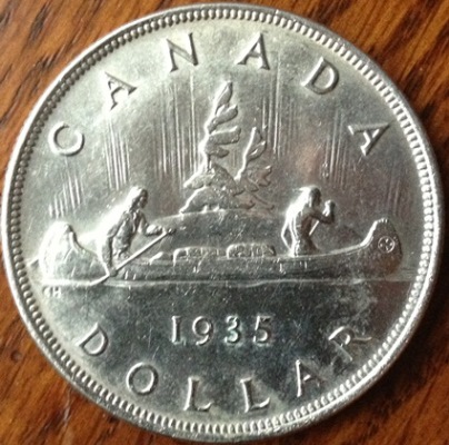 Grade-Of-This-1935-Voyageur-Dollar?