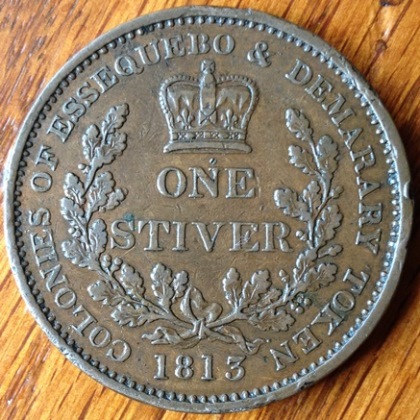 Essequebo-And-Demarary-1-Stiver-1813