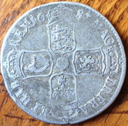 1687-Half-Crown--Thoughts