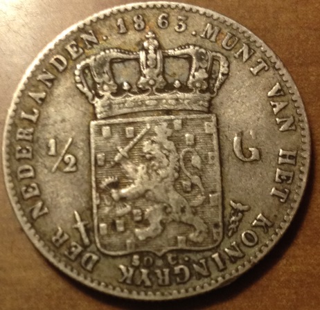 Netherlands-1863-1/2-G