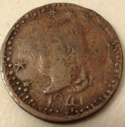 Any-Idea-What-This-Crude-1841-Copper-Coin-Might-Be?