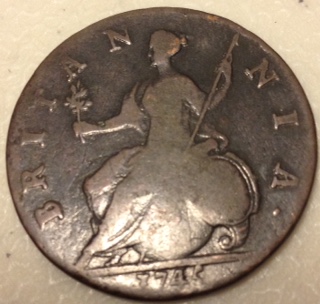 1745-Half-Penny---Authentic?