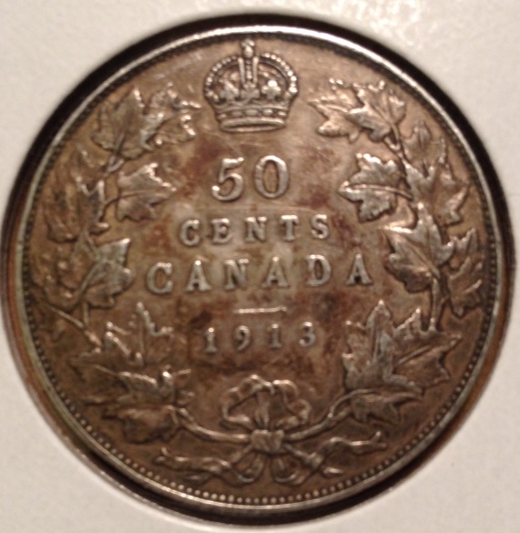 1913-Canadian-Half-Dollar---How-Would-You-Grade-It?