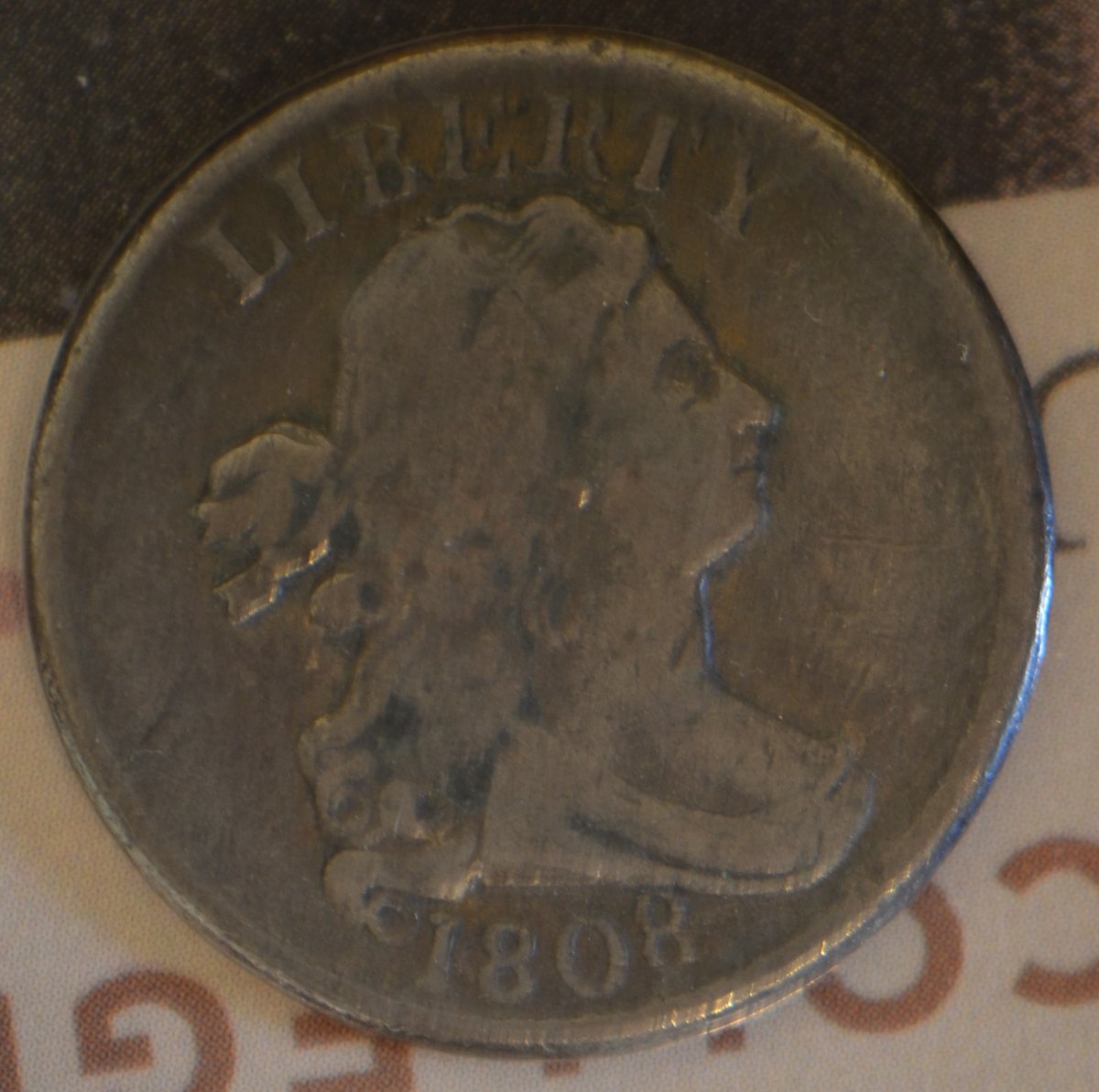 First-Numismatic-Purchase-In-6-Months---1808-Draped-Bust-Half-Cent