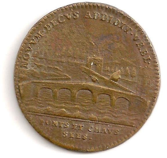 French-Bridge-Token/Medal