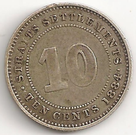 1884-Straits-Settlements-10-Cents