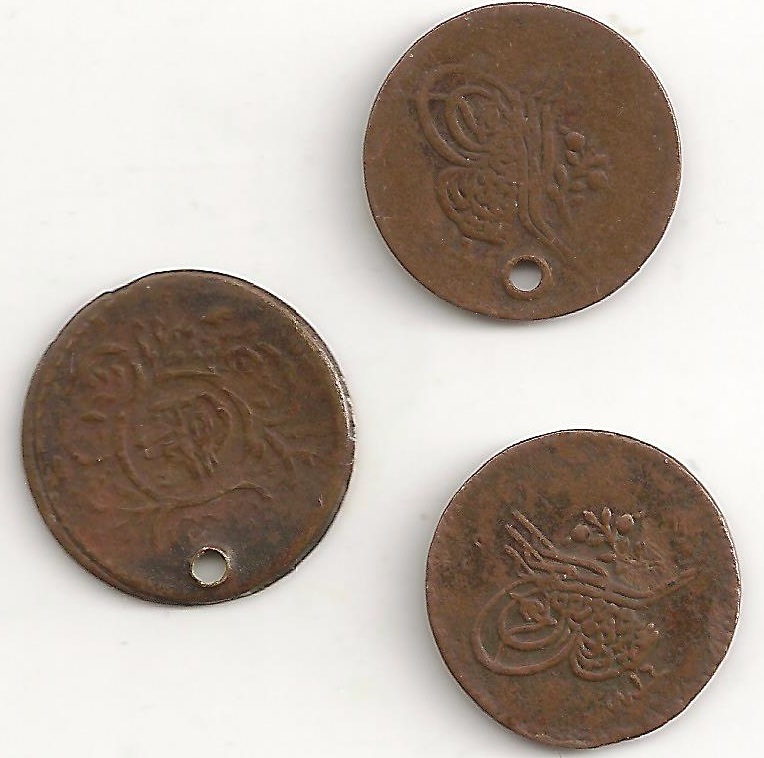 3-Tiny-Bronzes,-2-Ottoman?