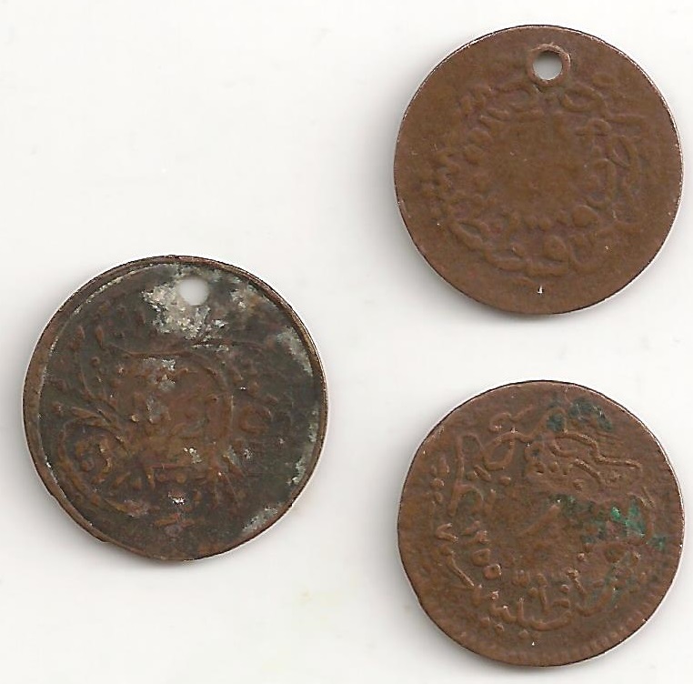 3-Tiny-Bronzes,-2-Ottoman?