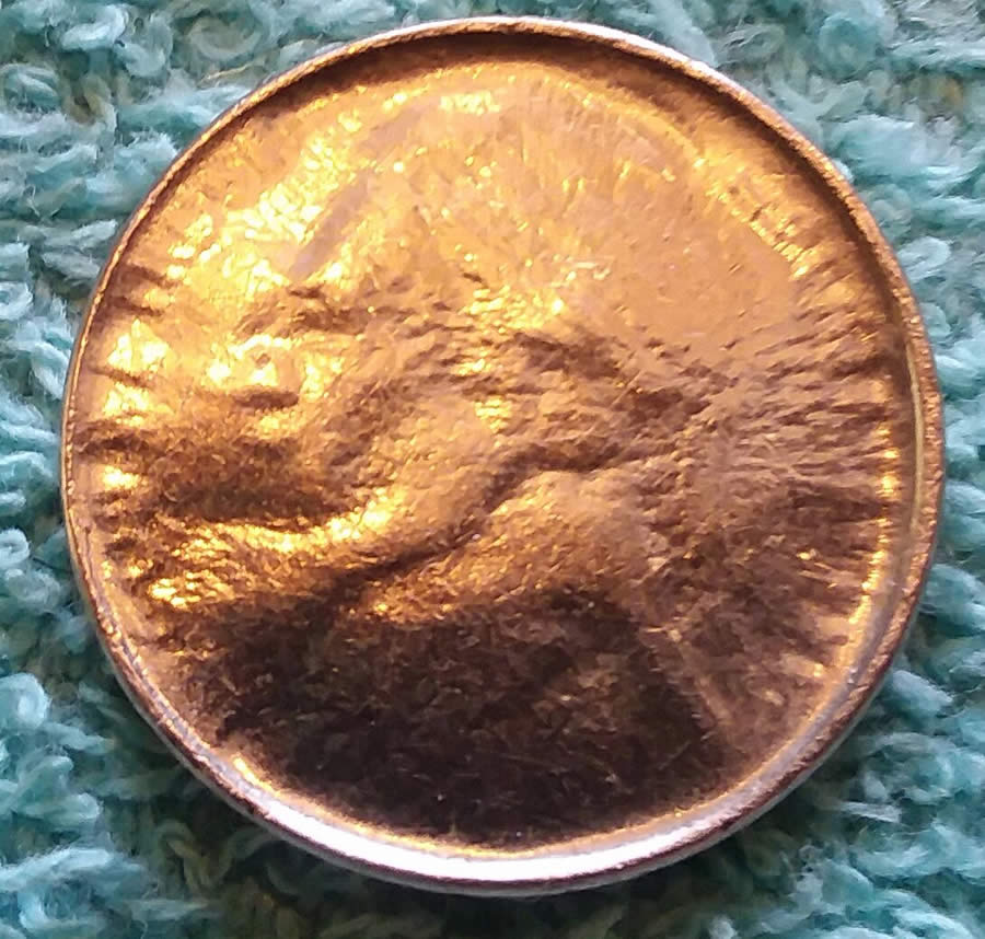 Jefferson-Nickel----Nearly-Blank-Obverse