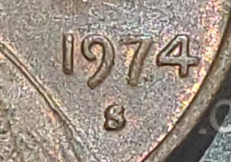 1974-S-Penny-,-Grade-?