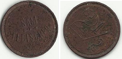 2-1/2-Cent-Coin-Found-Deep-In-The-Dirt,-What-Is-It?