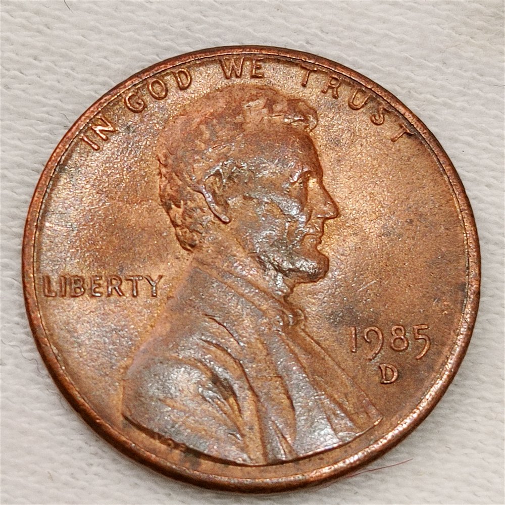 1985-D-Penny-DD,-MD,-PD-Or-DDD