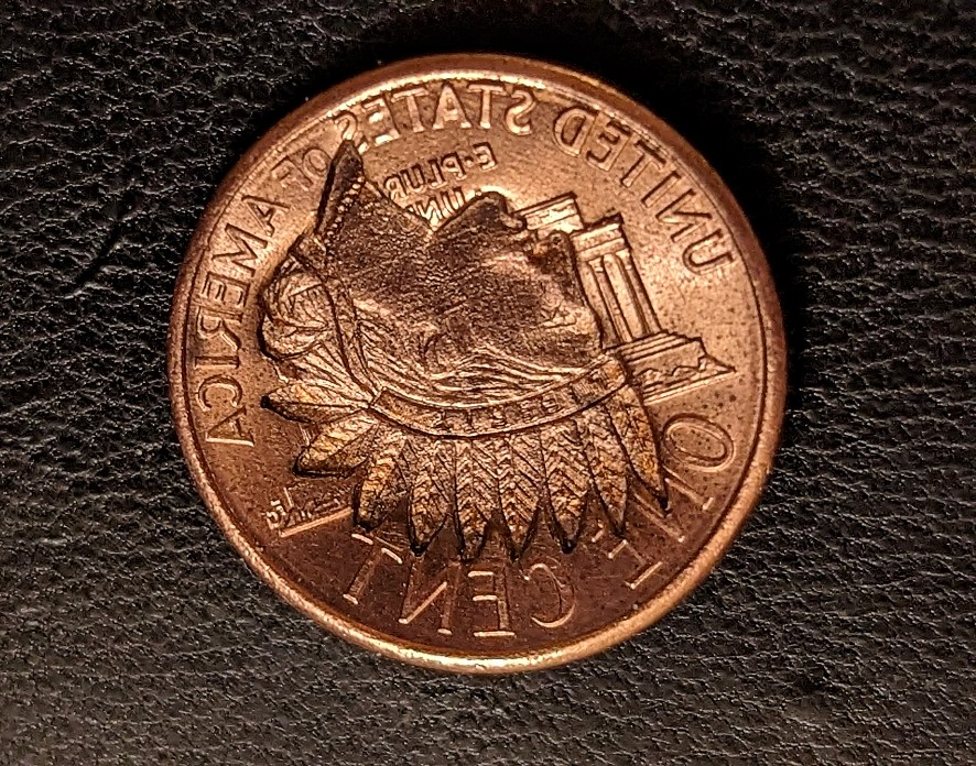 1992-D-Penny-With-Print-Of-Indian-Head-Over-Lincoln's?-Tell-Me-It's-True