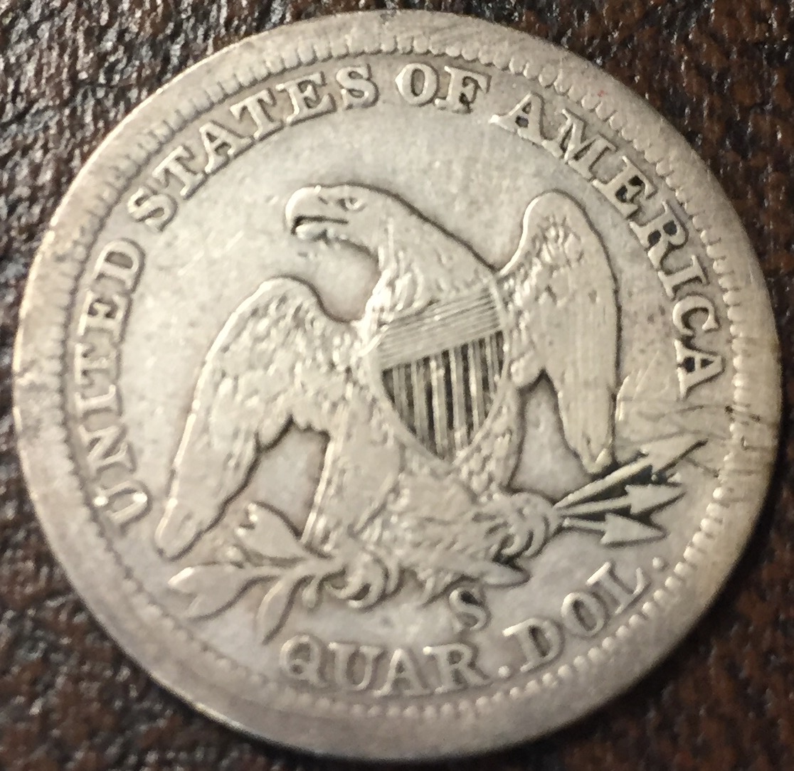 1859-S-Seated-Liberty-Quarter