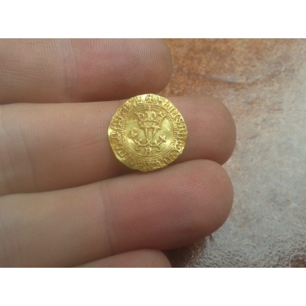 Fake-Gold-Half-Excelente-Of-Ferdinand-And-Elizabeth-Of-Spain