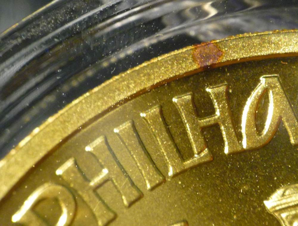 What-Is-This-Spot-On-Gold-&-Is-It-Removable?