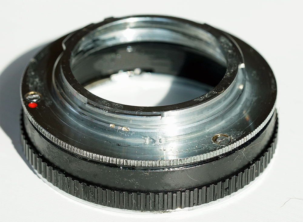 Making-A-Olympus-Om-To-Minolta-Or-Canon,-Or-Nikon-Adapter