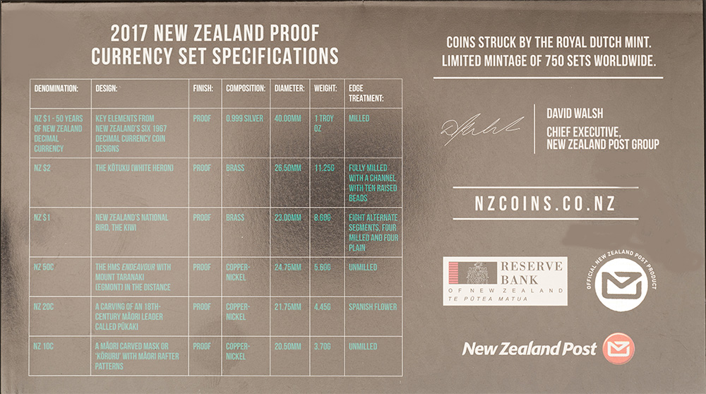 New-Zealand-50-Years-Of-Decimal-Currency:-Proof-Set