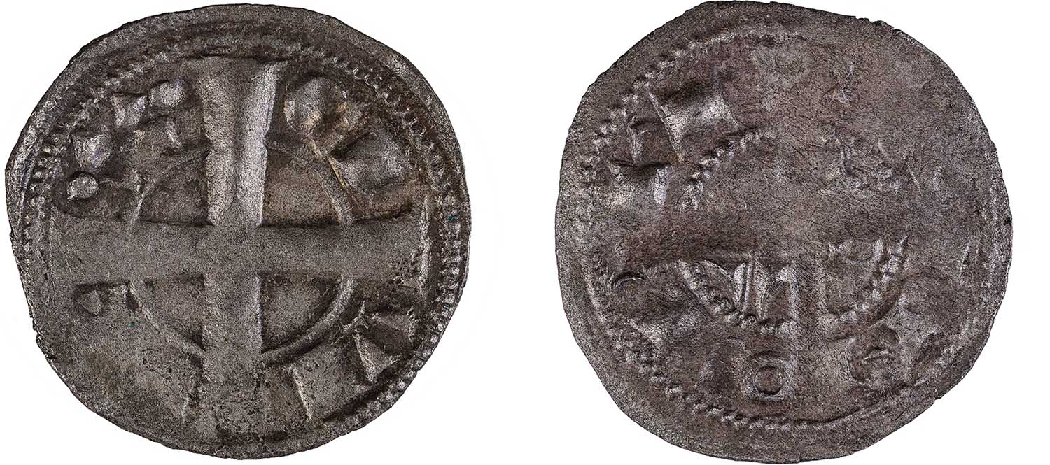 Catalonia-Aragon-Denier:-Alfons-I-1162-96