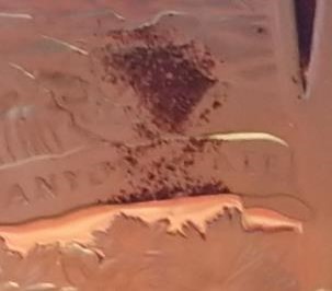 2008-Silver-Quarter-From-Silver-Proof-Set-With-Copper-Coloring