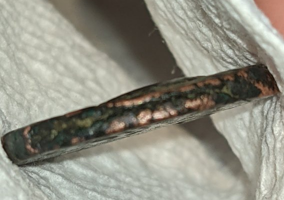 Ancient-Coin---Hopefully-Enough-Left-Of-It-For-Clues-Or-Info?