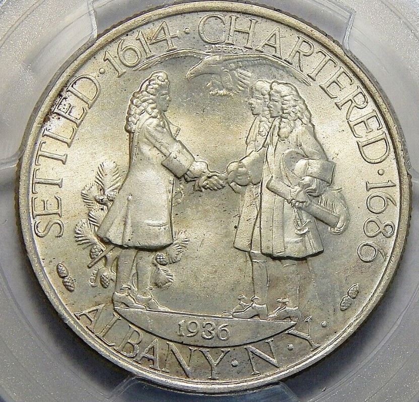 Interested-In-Grade,-Value-And-Opinion-Of-This-1936-Albany-Commem.-Coin
