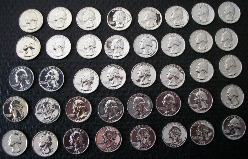 Sealed-Tube-Of-Proof-1963-Franklin-Dollars:-Open-And-Check-For-Errors-/-Varieties-Or-Leave-Sealed?