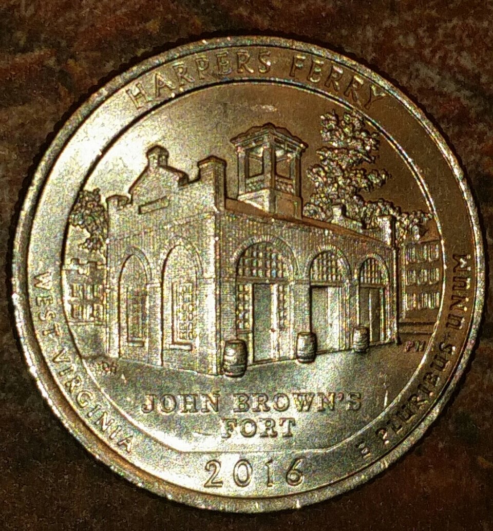 2016-Harpers-Ferry-Quarter-With-Large-Rim-Cud!