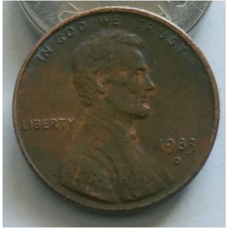 1983-D-Lincoln-Cent-RBr-DDR-On-O-N-Of-One-2.8-Grams