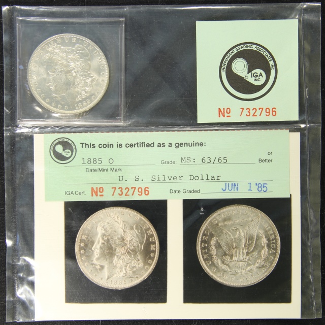 2-Morgan-Dollars-In-Old-Iga-