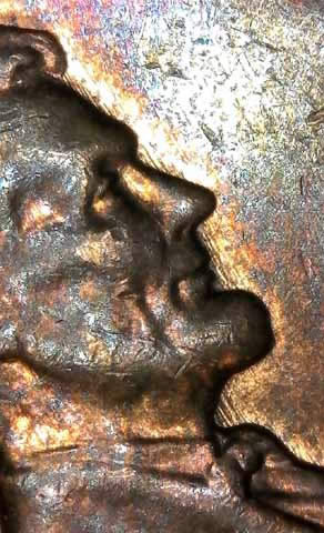 Few-Of-LMC-Penny-Got-Damaged-On-Lincoln-Head-From-My-Collection.
