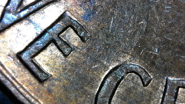 1971-D-LMC.-Die-Crack-Rim-To-Rim-On-Reverse