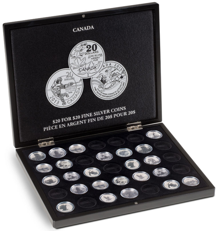 $20-For-$20-Series-Silver-Coins---Display-Case