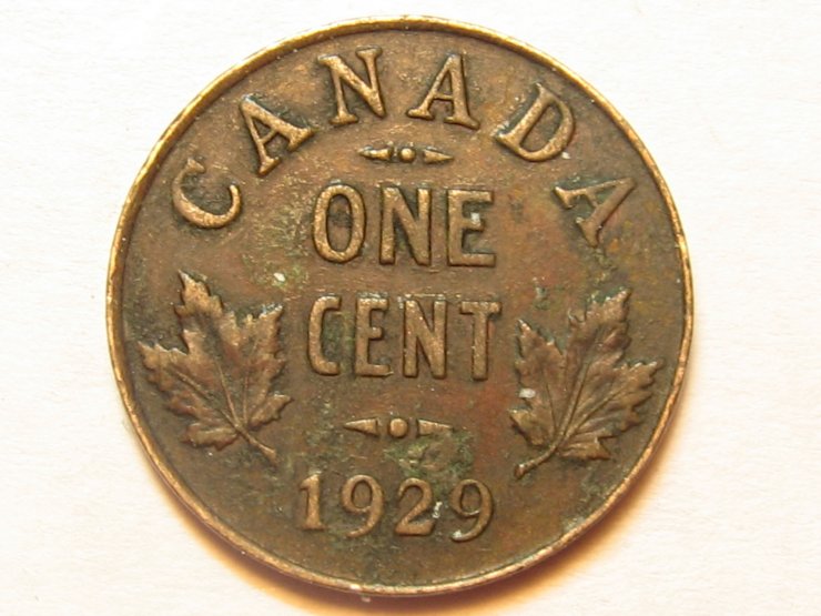 Canadian-Cent-1929