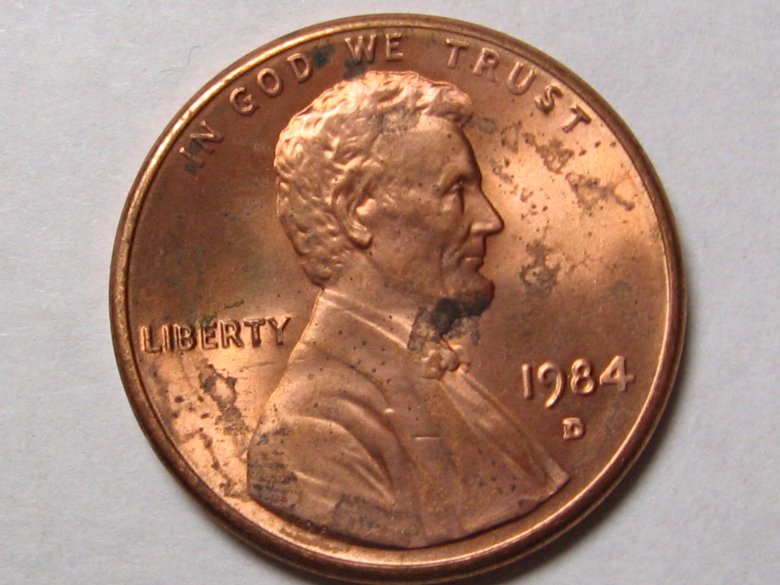 1984-D-Lincolns---4-Coins-To-Grade