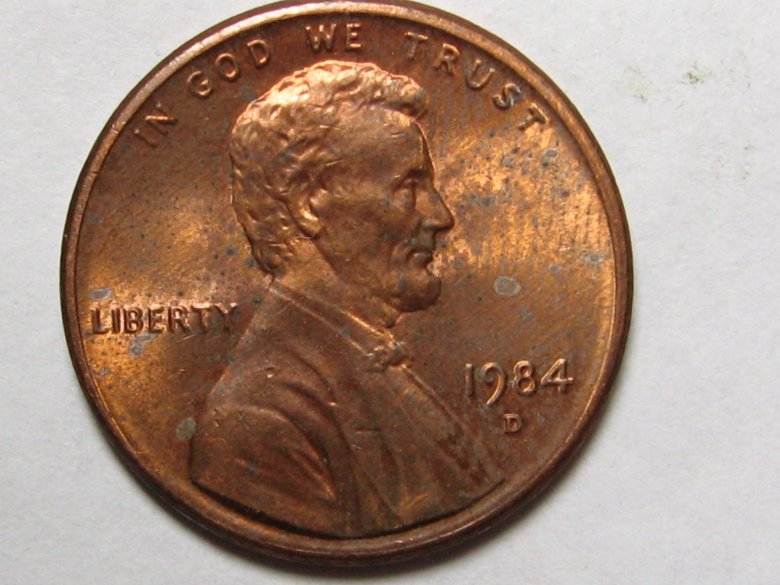 1984-D-Lincolns---4-Coins-To-Grade