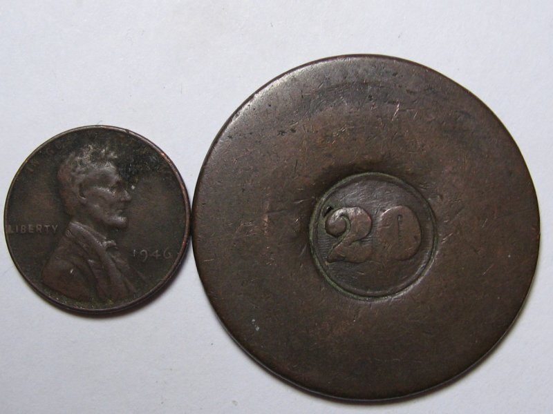 Help!-Unusual-Copper-|-Brazilian-Countermarked-20-Reis