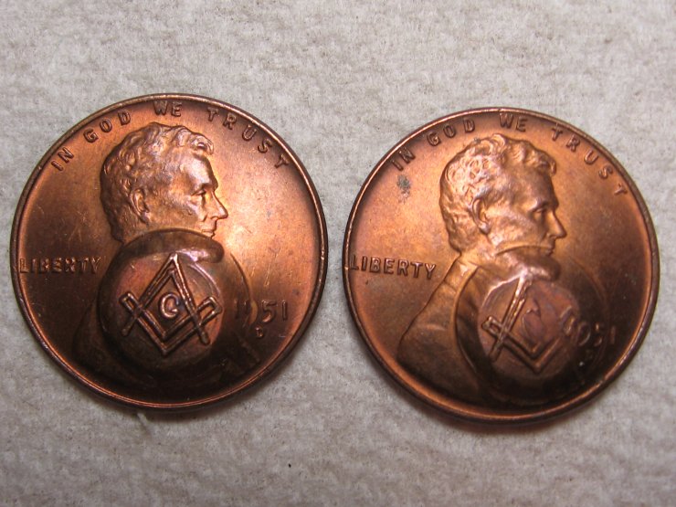 Older-Masonic-Lincoln-Cent-Counterstamps...