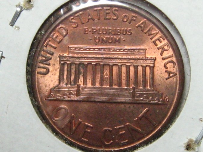 1966-Lincoln-Memorial--Penny-For-Grading